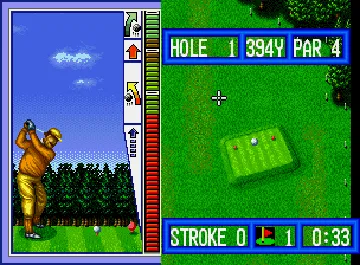 Top Player's Golf screen shot game playing